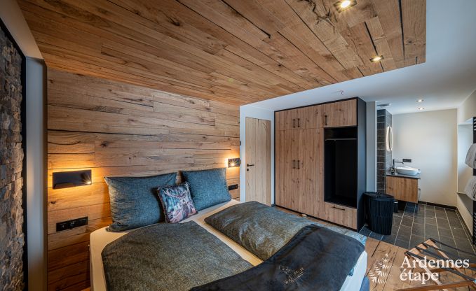 Luxueus vakantieappartement in Amel voor 2 personen: romantisch verblijf met jacuzzi en sauna in de Ardennen