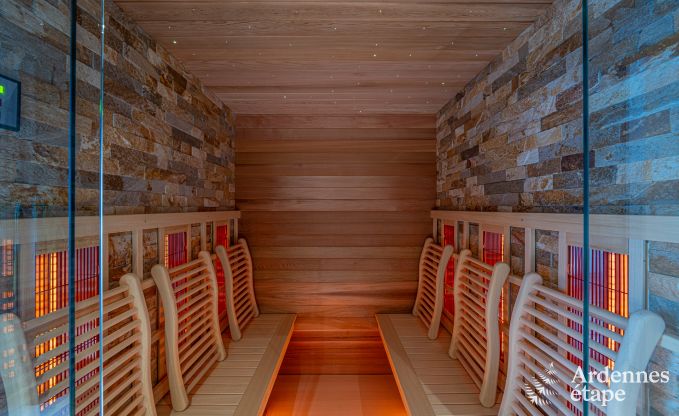 Luxueus vakantieappartement in Amel voor 2 personen: romantisch verblijf met jacuzzi en sauna in de Ardennen