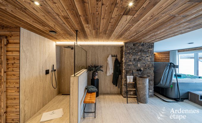 Luxueus vakantieappartement in Amel voor 2 personen: romantisch verblijf met jacuzzi en sauna in de Ardennen