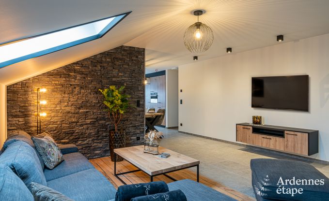 Luxueus vakantieappartement in Amel voor 2 personen: romantisch verblijf met jacuzzi en sauna in de Ardennen