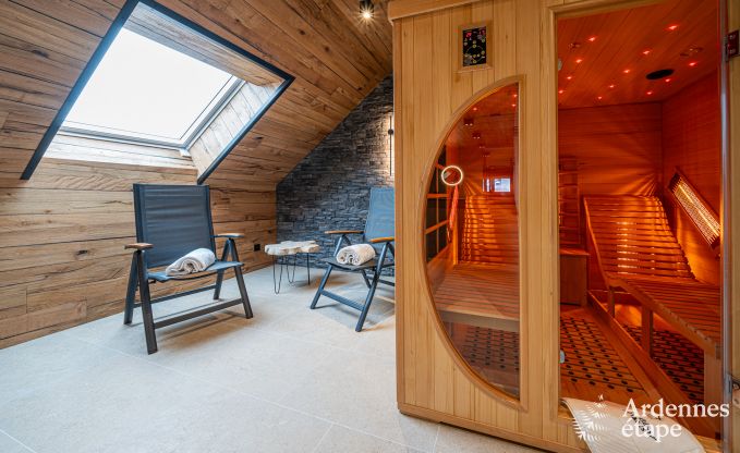 Luxueus vakantieappartement in Amel voor 2 personen: romantisch verblijf met jacuzzi en sauna in de Ardennen