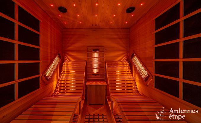 Luxueus vakantieappartement in Amel voor 2 personen: romantisch verblijf met jacuzzi en sauna in de Ardennen