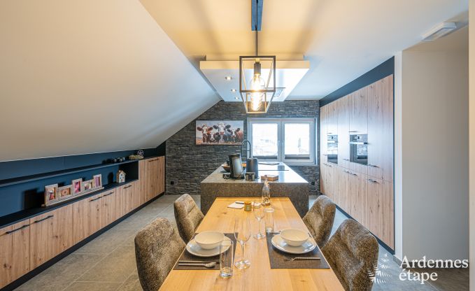 Luxueus vakantieappartement in Amel voor 2 personen: romantisch verblijf met jacuzzi en sauna in de Ardennen