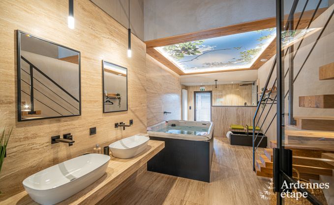 Luxueus ingerichte vakantiewoning voor 2 met wellnessfaciliteiten in Amel, Hoge Venen
