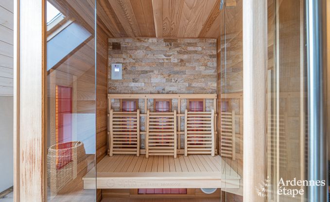 Luxueus ingerichte vakantiewoning voor 2 met wellnessfaciliteiten in Amel, Hoge Venen