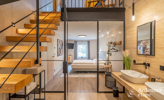 Luxueus ingerichte vakantiewoning voor 2 met wellnessfaciliteiten in Amel, Hoge Venen