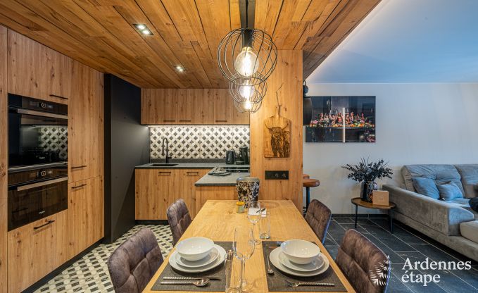 Luxueus vakantieappartement in Amel voor 2 personen: romantisch verblijf met jacuzzi en sauna in de Ardennen