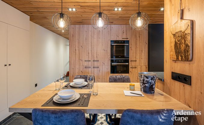 Luxeappartement in Amel: romantisch verblijf voor 4 personen met sauna en jacuzzi in de Ardennen