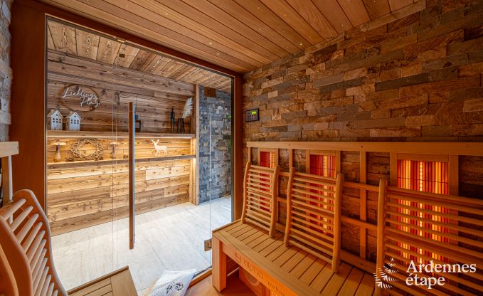 Luxeappartement in Amel: romantisch verblijf voor 4 personen met sauna en jacuzzi in de Ardennen