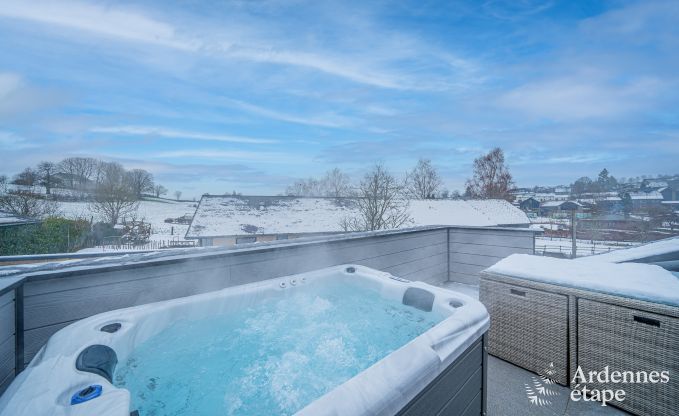 Luxueus vakantieappartement in Amel voor 2 personen: romantisch verblijf met jacuzzi en sauna in de Ardennen
