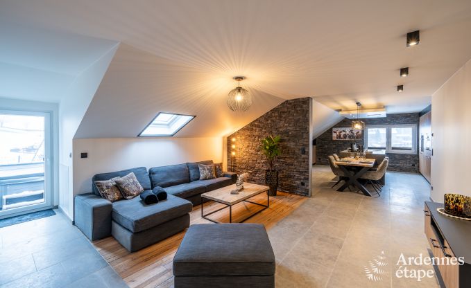 Luxueus vakantieappartement in Amel voor 2 personen: romantisch verblijf met jacuzzi en sauna in de Ardennen