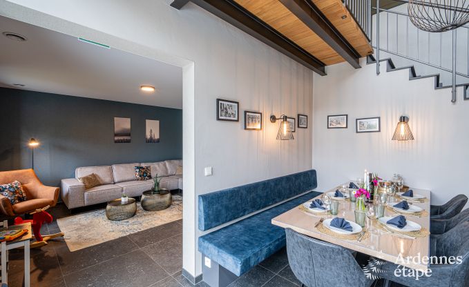 Prachtige vakantiewoning met buitenjacuzzi en sauna in Amel, Hoge Venen