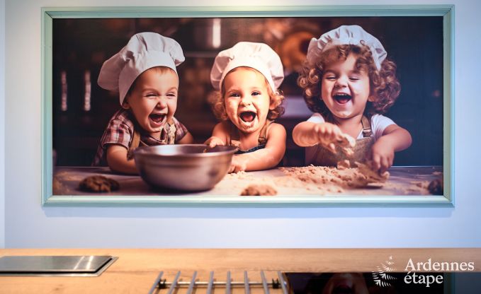 Luxevilla met zwembad en tennisbaan voor 14 personen in Anh�e, gelegen in de vallei van de Molign�e