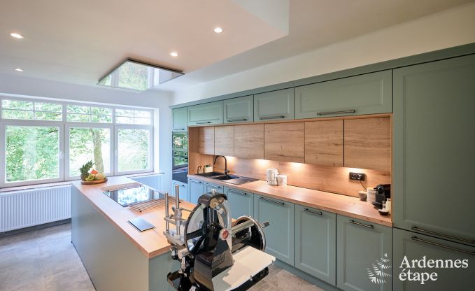 Luxevilla met zwembad en tennisbaan voor 14 personen in Anh�e, gelegen in de vallei van de Molign�e