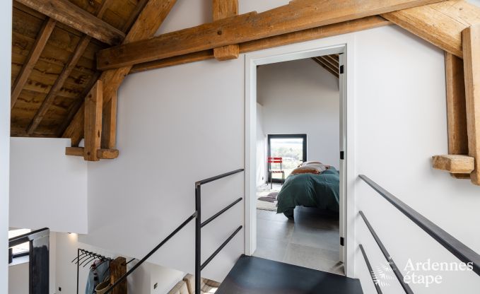 Authentiek vakantiehuis voor 6 personen in Anhe met priv sauna, overdekt terras en luxe interieur