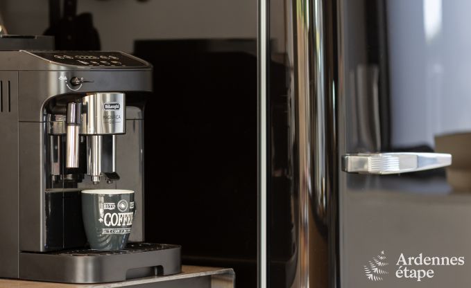 Authentiek vakantiehuis voor 6 personen in Anhe met priv sauna, overdekt terras en luxe interieur