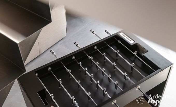 Authentiek vakantiehuis voor 6 personen in Anhe met priv sauna, overdekt terras en luxe interieur