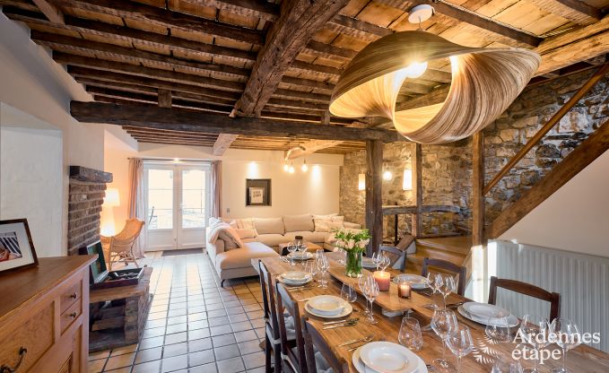 Charmante vakantiewoning in Anthisnes: 8 personen, verwarmd zwembad, 4 slaapkamers, huisdiervriendelijk