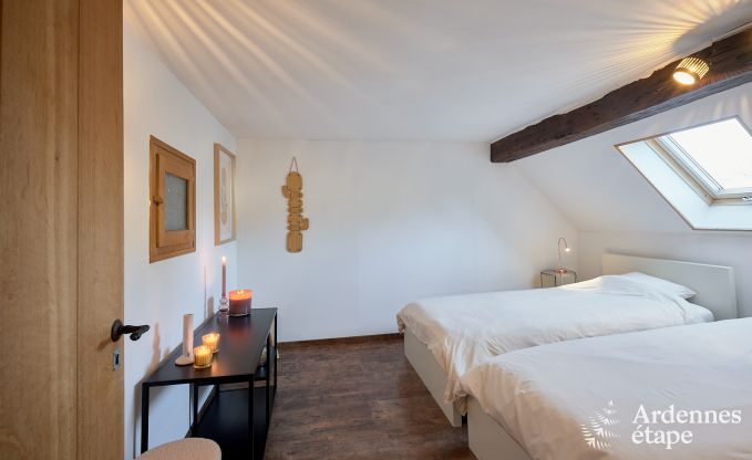 Charmante vakantiewoning in Anthisnes: 8 personen, verwarmd zwembad, 4 slaapkamers, huisdiervriendelijk