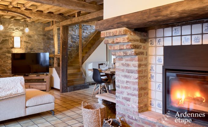 Charmante vakantiewoning in Anthisnes: 8 personen, verwarmd zwembad, 4 slaapkamers, huisdiervriendelijk