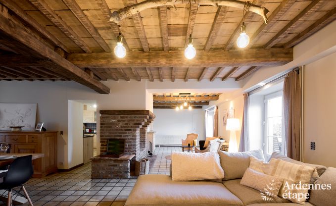 Charmante vakantiewoning in Anthisnes: 8 personen, verwarmd zwembad, 4 slaapkamers, huisdiervriendelijk