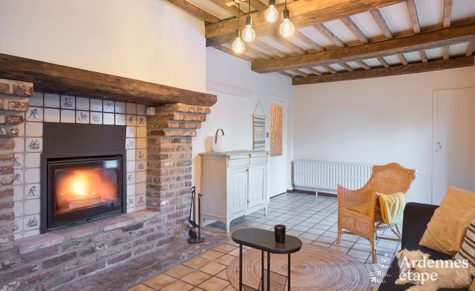 Charmante vakantiewoning in Anthisnes: 8 personen, verwarmd zwembad, 4 slaapkamers, huisdiervriendelijk