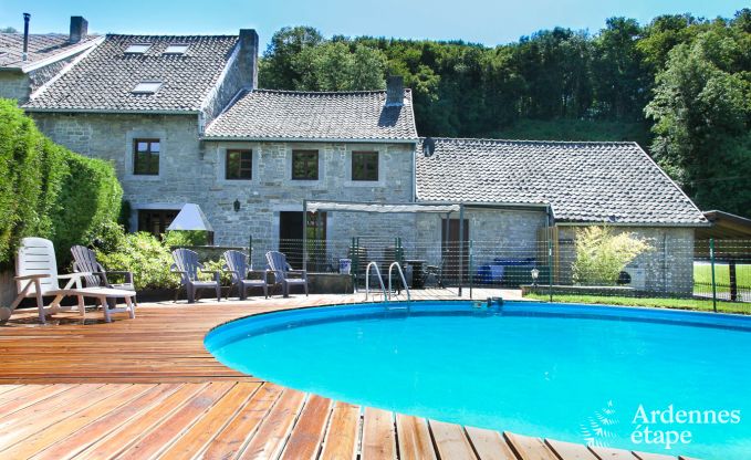 Charmante vakantiewoning in Anthisnes: 8 personen, verwarmd zwembad, 4 slaapkamers, huisdiervriendelijk