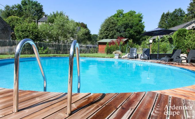 Charmante vakantiewoning in Anthisnes: 8 personen, verwarmd zwembad, 4 slaapkamers, huisdiervriendelijk