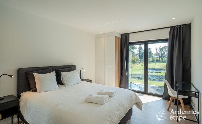 Luxe villa met zwembad en sauna in Assesse, Ardennen