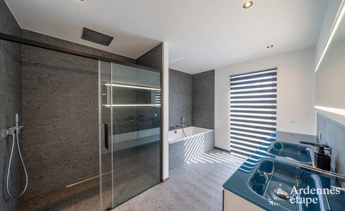 Luxe villa met zwembad en sauna in Assesse, Ardennen
