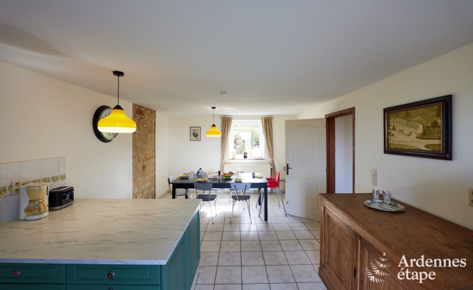 Comfortabel en authentiek vakantiehuis vlak bij het bos in Assesse, Ardennen