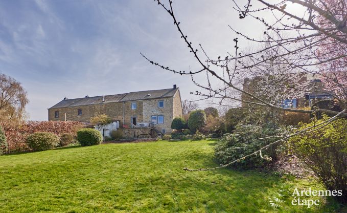 Comfortabel en authentiek vakantiehuis vlak bij het bos in Assesse, Ardennen