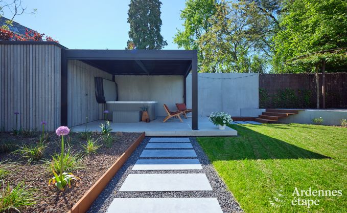 Luxe vakantiewoning voor koppel met wellness in Aubel, Ardennen