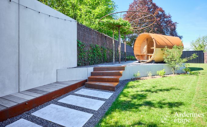 Luxe vakantiewoning voor koppel met wellness in Aubel, Ardennen