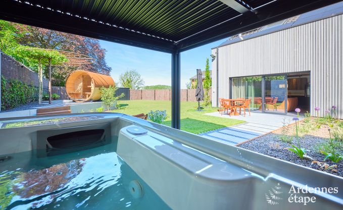 Luxe vakantiewoning voor koppel met wellness in Aubel, Ardennen
