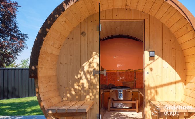 Luxe vakantiewoning voor koppel met wellness in Aubel, Ardennen