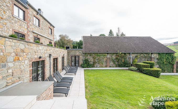 Luxe villa met zwembad voor 18 personen in Aubel, Ardennen