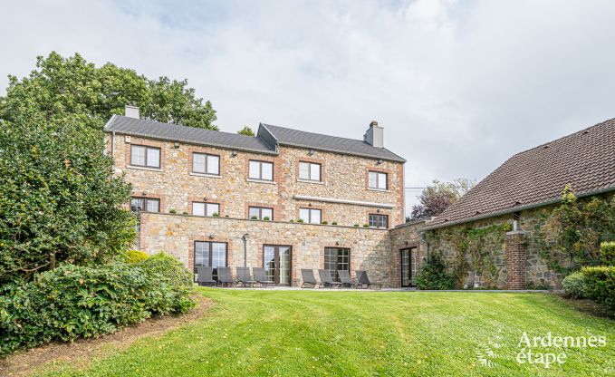 Luxe villa met zwembad voor 18 personen in Aubel, Ardennen
