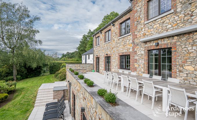 Luxe villa met zwembad voor 18 personen in Aubel, Ardennen