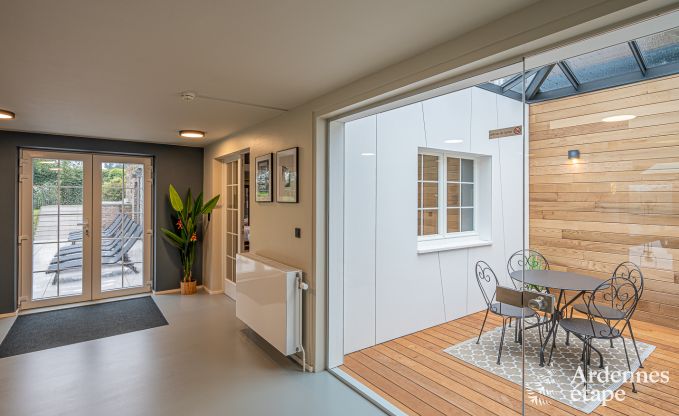 Luxe villa met binnenzwembad en bar in Aubel, perfect voor grote gezinnen of groepen