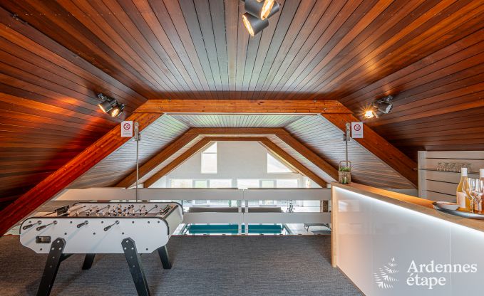 Luxe villa met binnenzwembad en bar in Aubel, perfect voor grote gezinnen of groepen