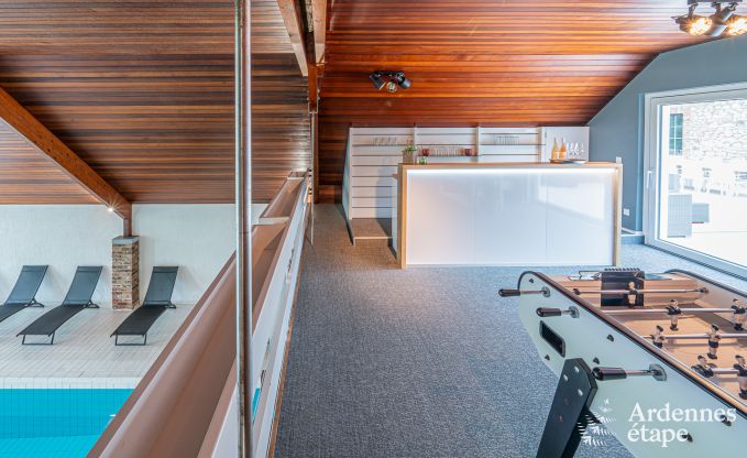 Luxe villa met binnenzwembad en bar in Aubel, perfect voor grote gezinnen of groepen