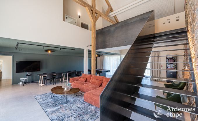 Grote vakantiewoning in Aubel: ideaal voor 30 personen met zwembad en uitgebreide faciliteiten