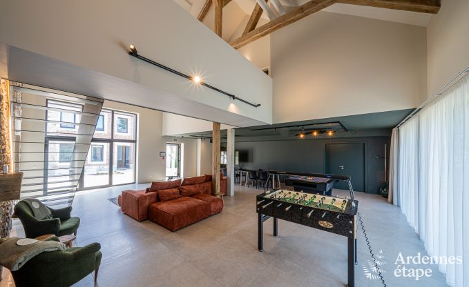 Grote vakantiewoning in Aubel: ideaal voor 30 personen met zwembad en uitgebreide faciliteiten