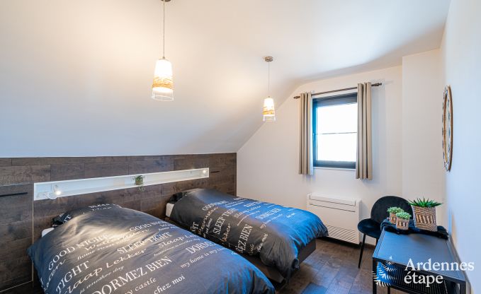 Gezellige gelijkvloerse cottage voor 4 personen in Aubel met 2 slaapkamers, 2 badkamers en priv�tuin