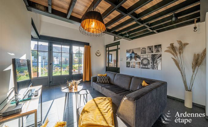Gezellige gelijkvloerse cottage voor 4 personen in Aubel met 2 slaapkamers, 2 badkamers en priv�tuin