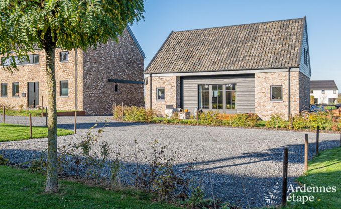 Gezellige gelijkvloerse cottage voor 4 personen in Aubel met 2 slaapkamers, 2 badkamers en priv�tuin