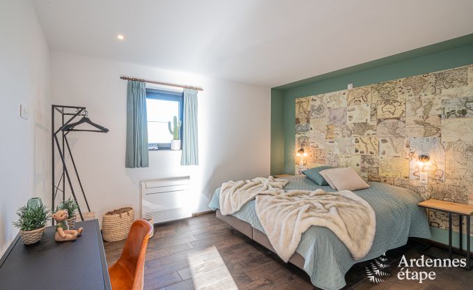 Gezellige gelijkvloerse cottage voor 4 personen in Aubel met 2 slaapkamers, 2 badkamers en priv�tuin