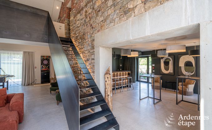 Grote vakantiewoning in Aubel: ideaal voor 30 personen met zwembad en uitgebreide faciliteiten