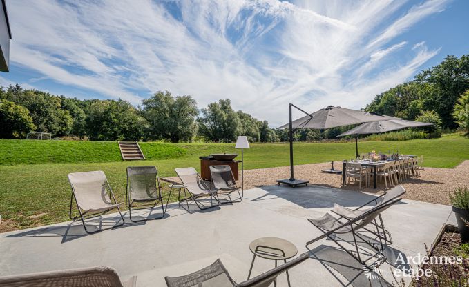 Grote vakantiewoning in Aubel: ideaal voor 30 personen met zwembad en uitgebreide faciliteiten